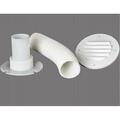 Mts Products 9 in. White Vent Battery Box Accessory Kit M6S-276